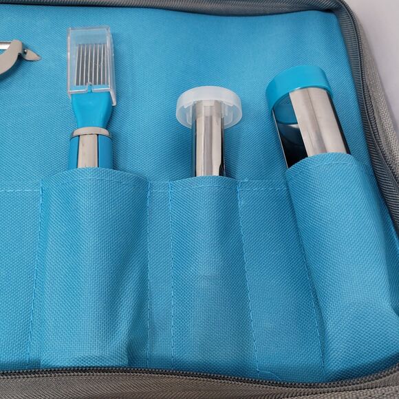 Wolfgang Puck Kitchen Cooking Garnishing Set New in Organizer Binder as shown - Picture 3 of 6